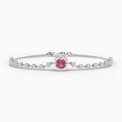Diamond silver Bracelet.