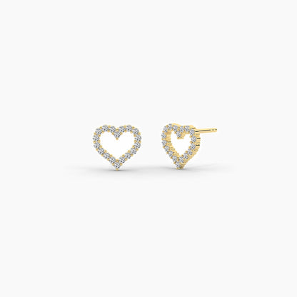 heart earrings​