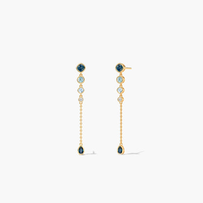 gemstone earrings