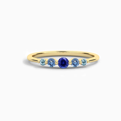 blue diamond ring