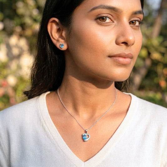 heart-shaped necklace
