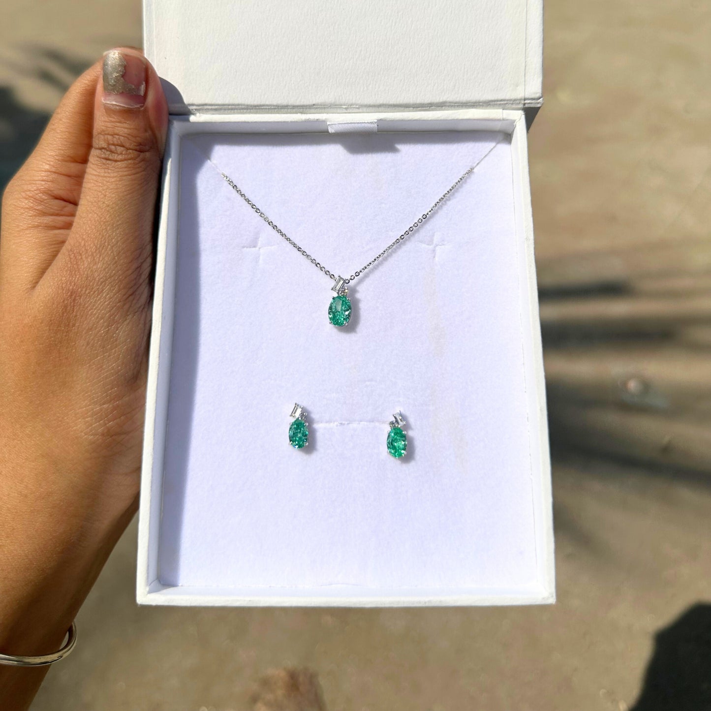 Green Stone Pendant