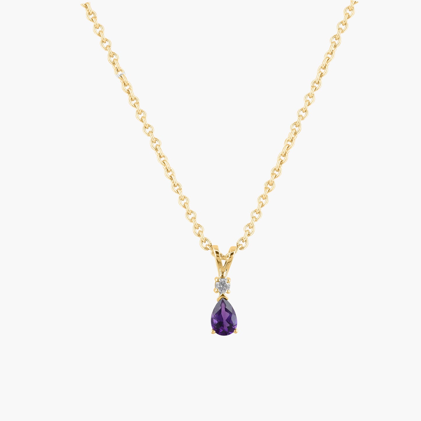 dark purple necklace