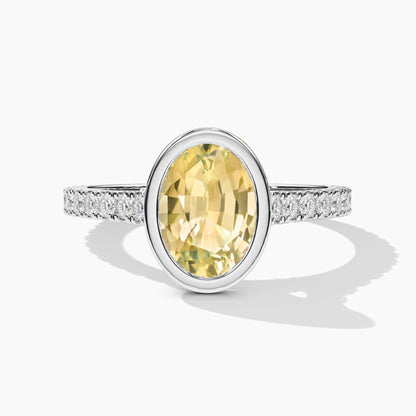yellow diamond ring