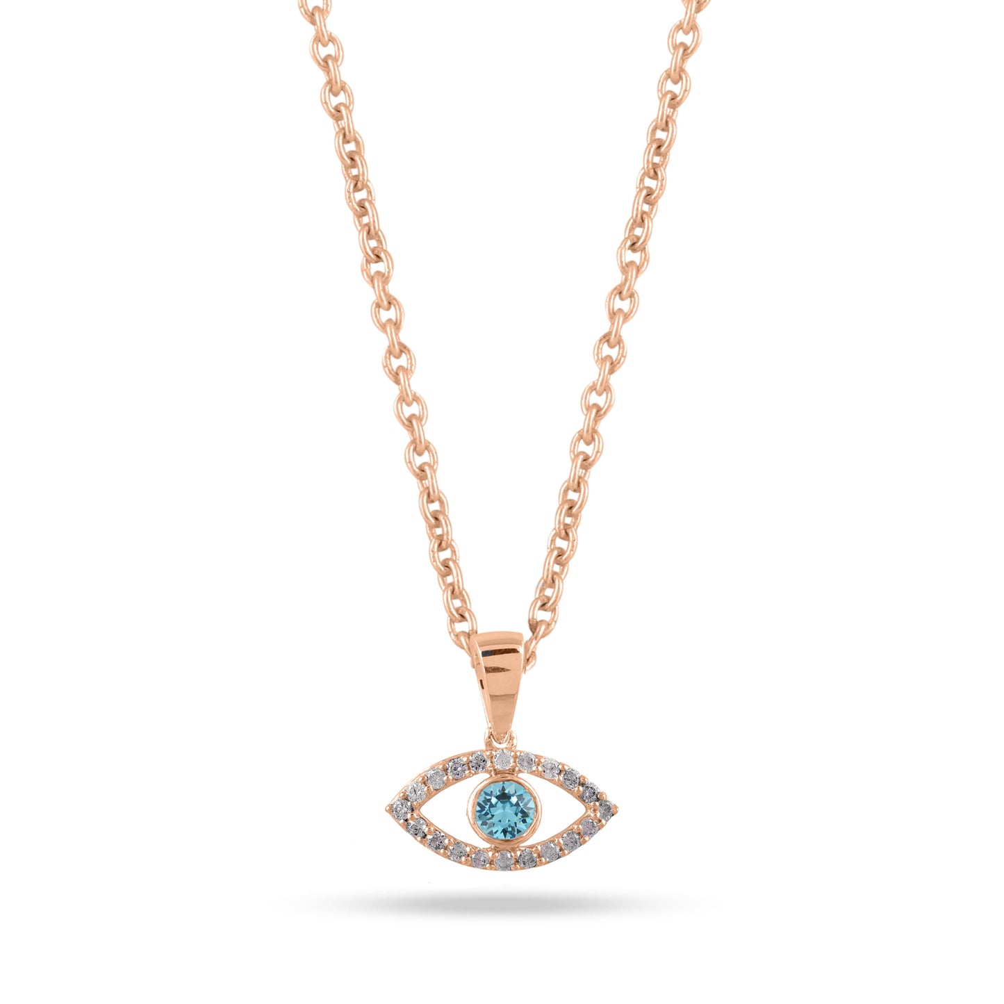 evil eye charm necklace