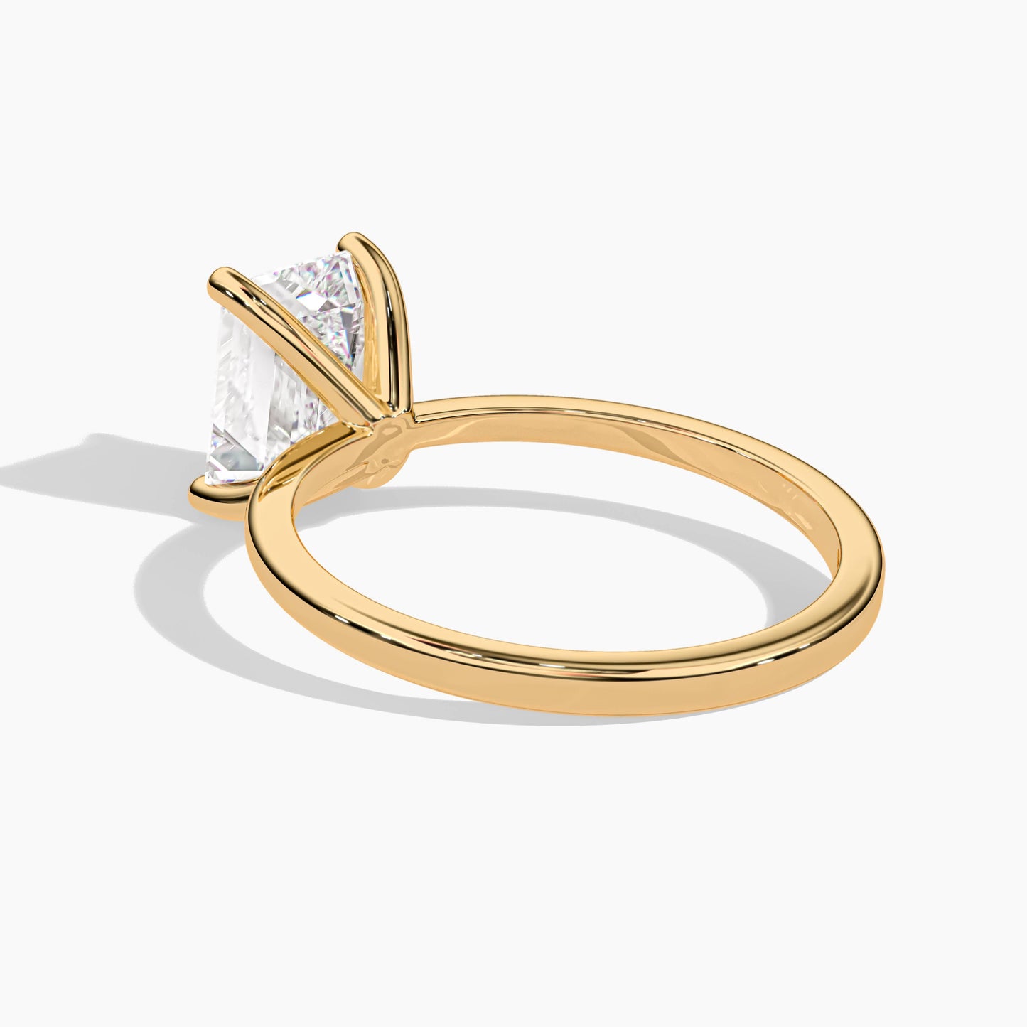 Solitaire Diamond Silver Rings for Girls