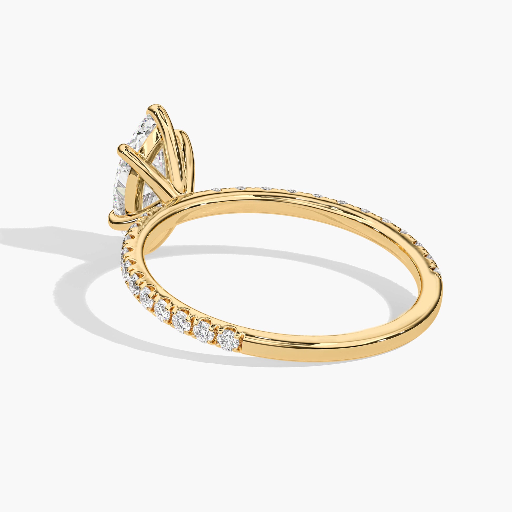 single diamond ring