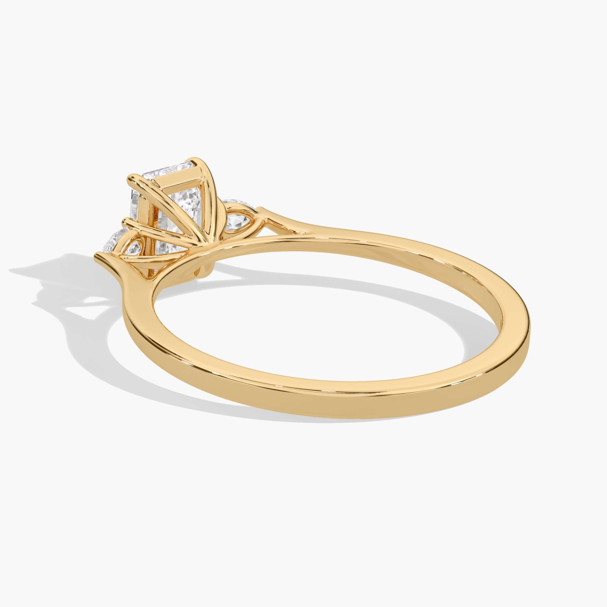 3 stone gold ring