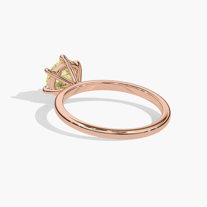 Diamond solitaire ring