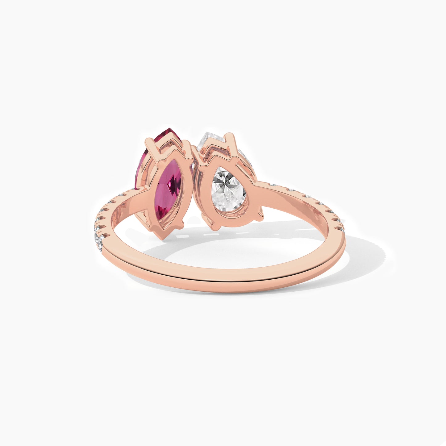 Pink diamond ring