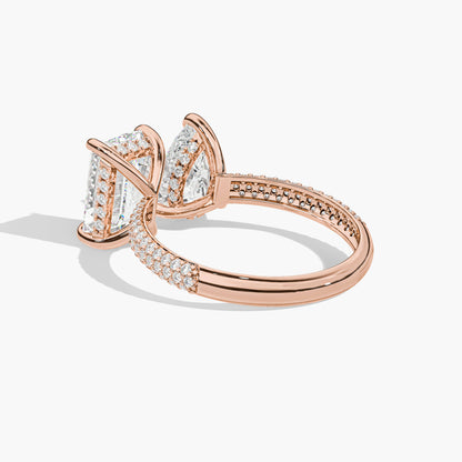 shop engagement rings rose gold ring