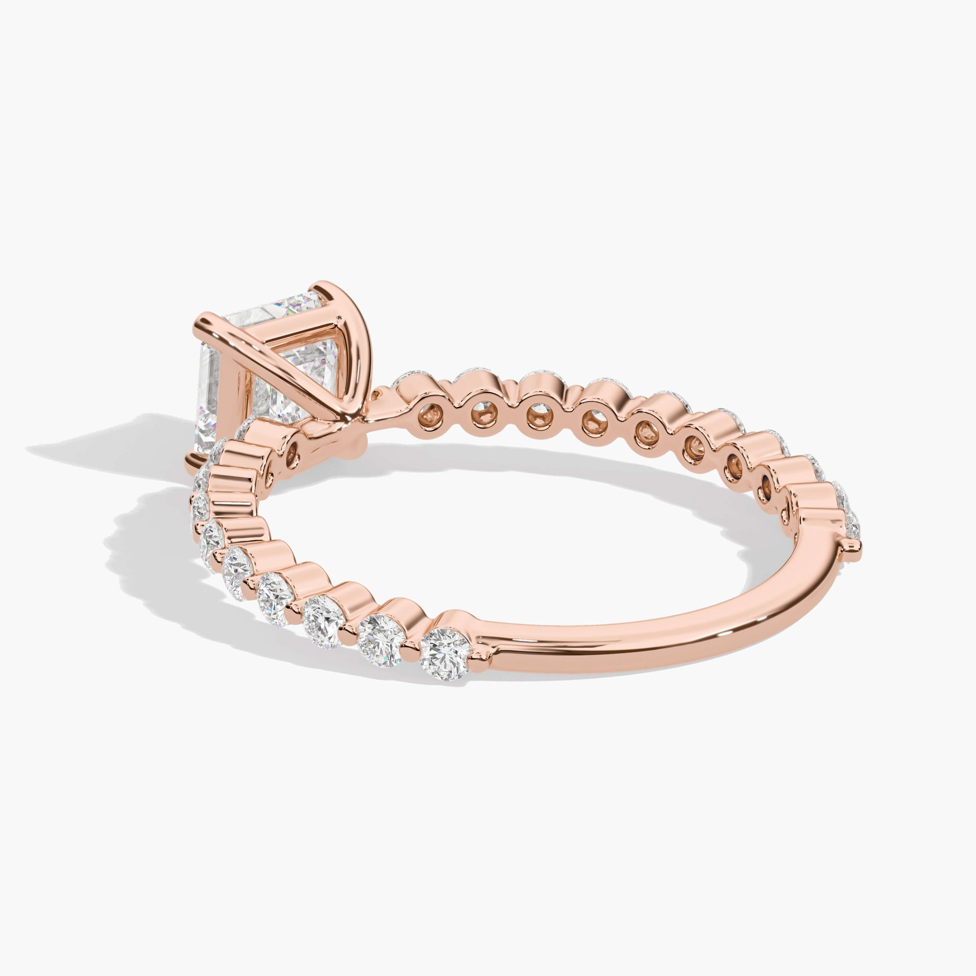 rose gold-plated italian silver ring