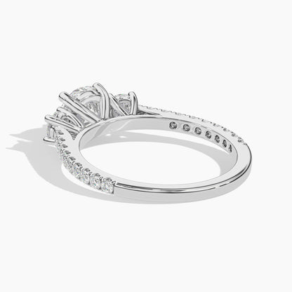three stone ring designs