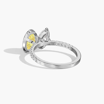 bezel diamond ring