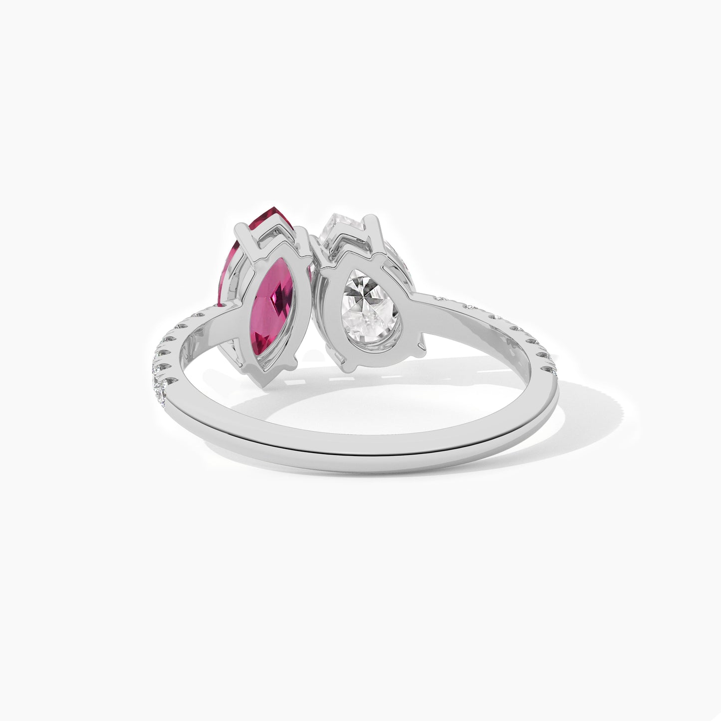 Pink diamond ring