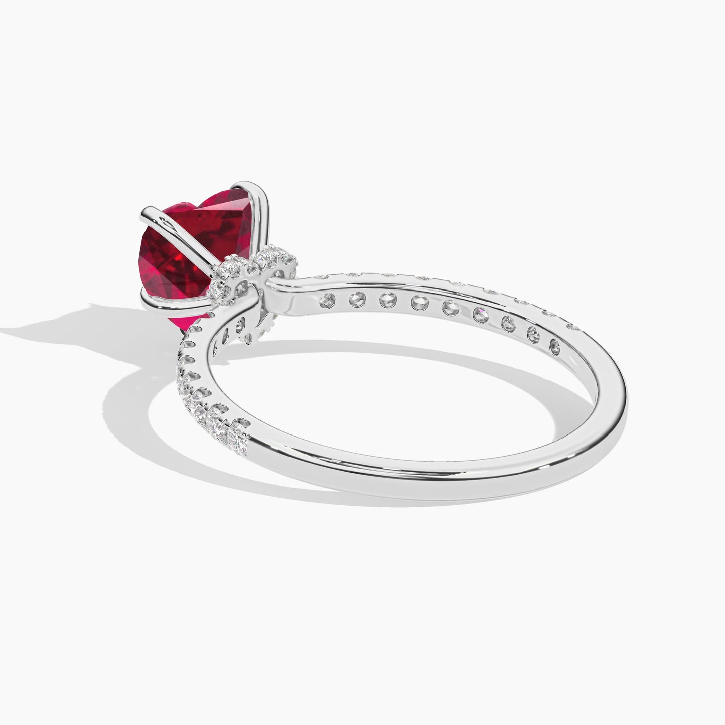 Valentine's Day heart ring