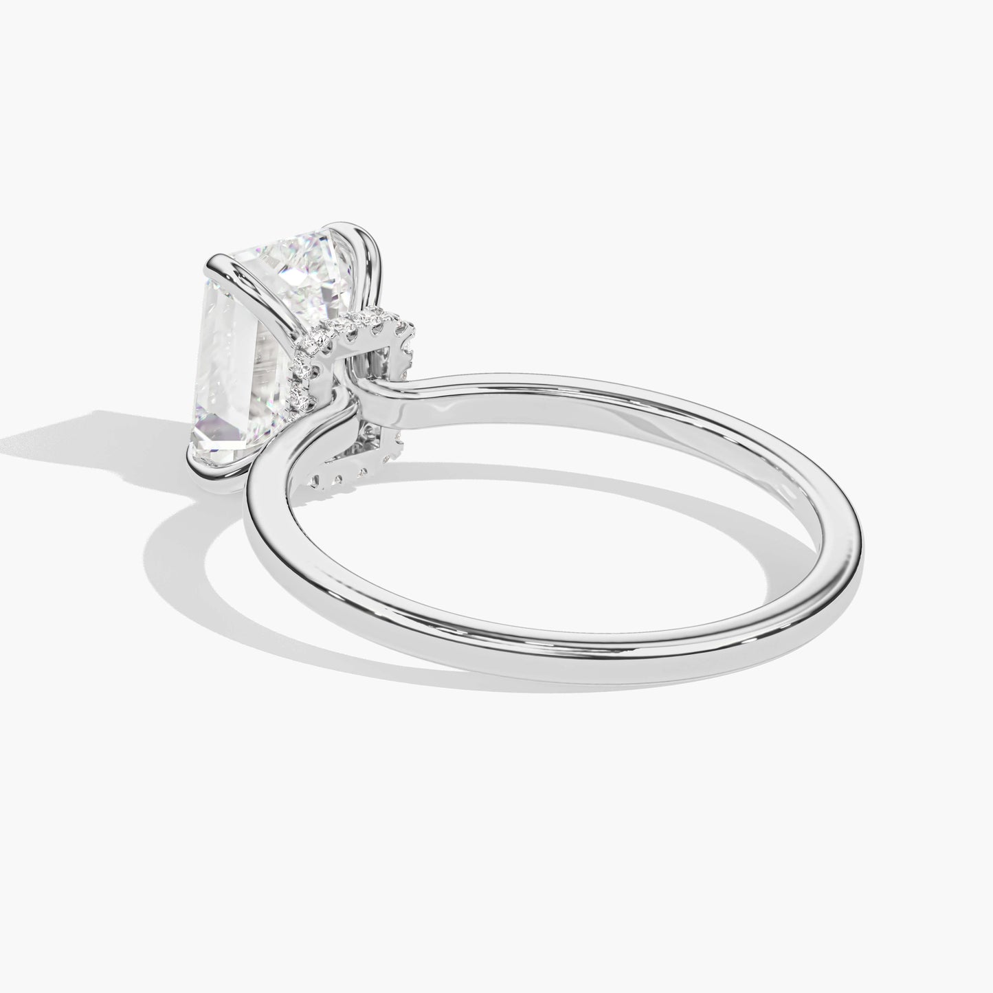 green stone silver ring