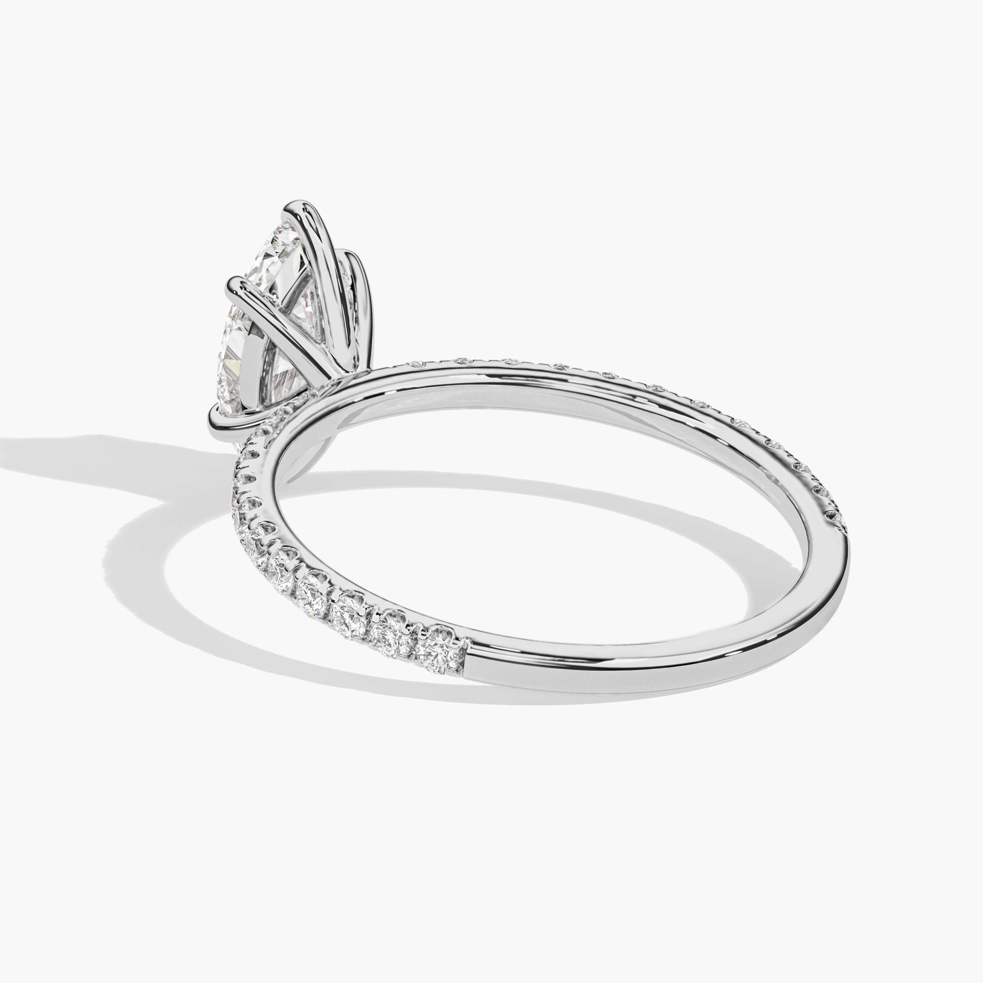 single diamond ring