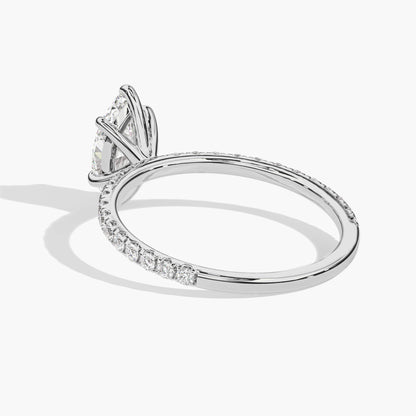 single diamond ring