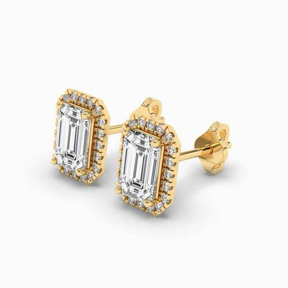 best stud halo earrings for women India