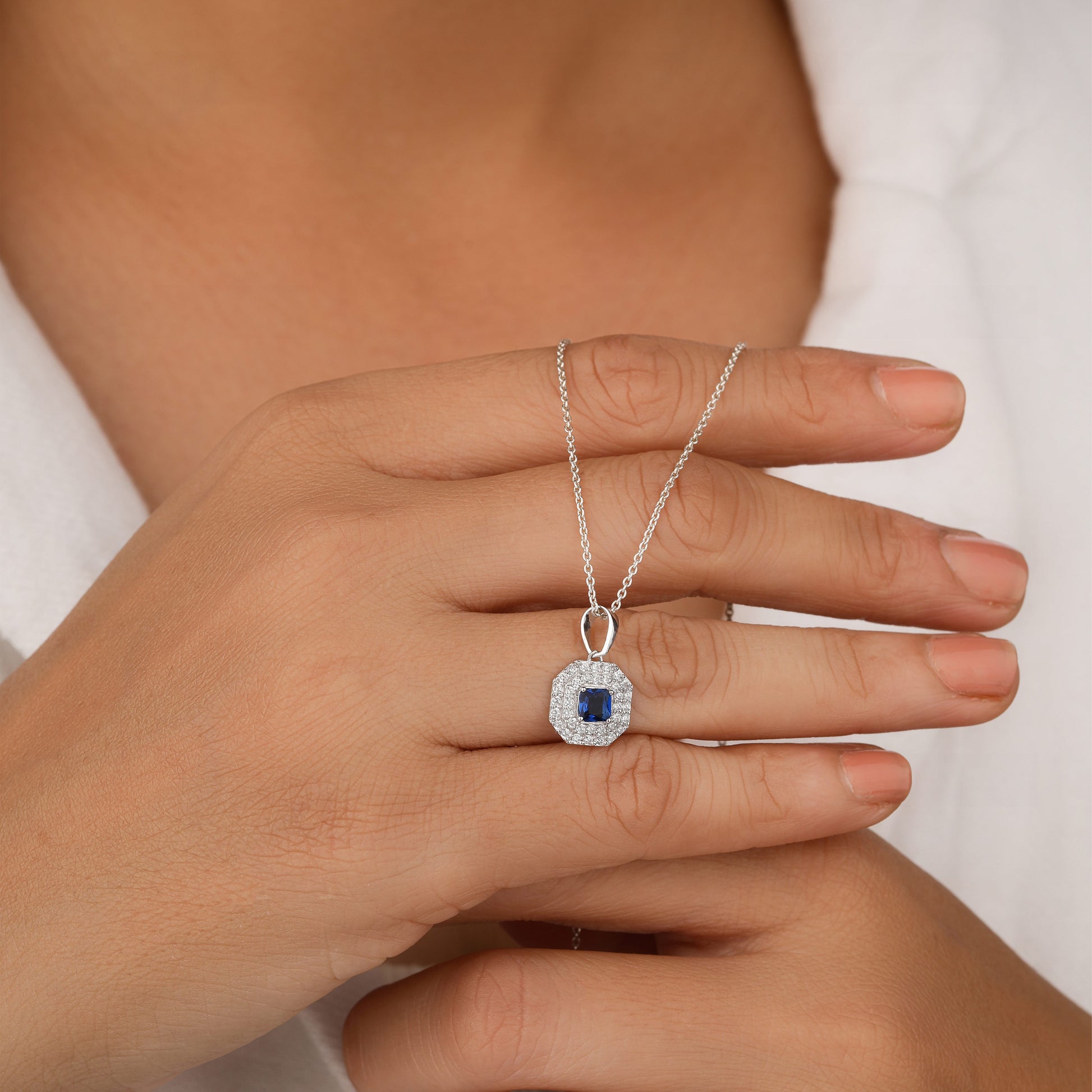 blue stone necklac