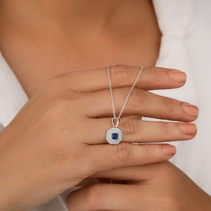 blue stone necklac