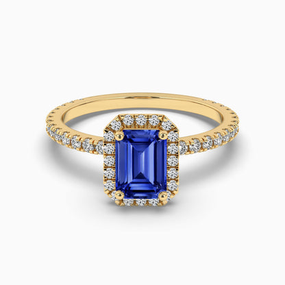 unique engagement rings for women yellow plated