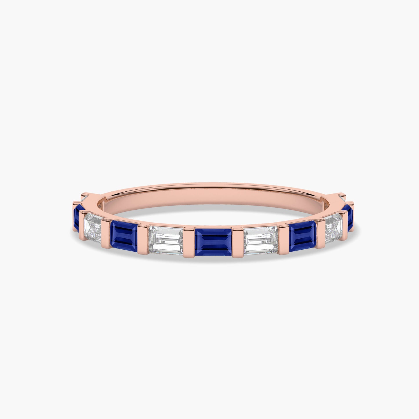 Diamond wedding band