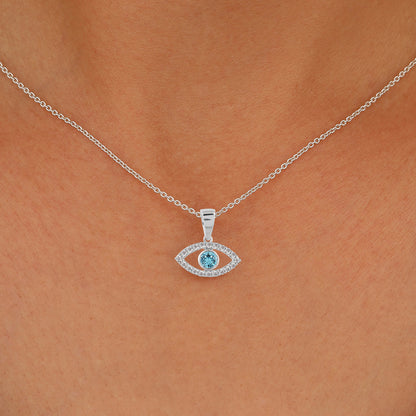 devil eye necklace​