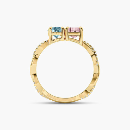pink sapphire ring​