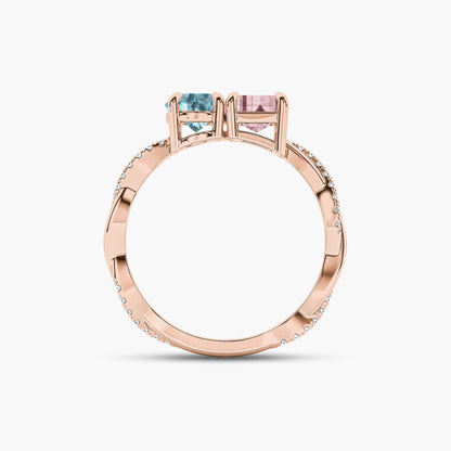 pink sapphire ring​