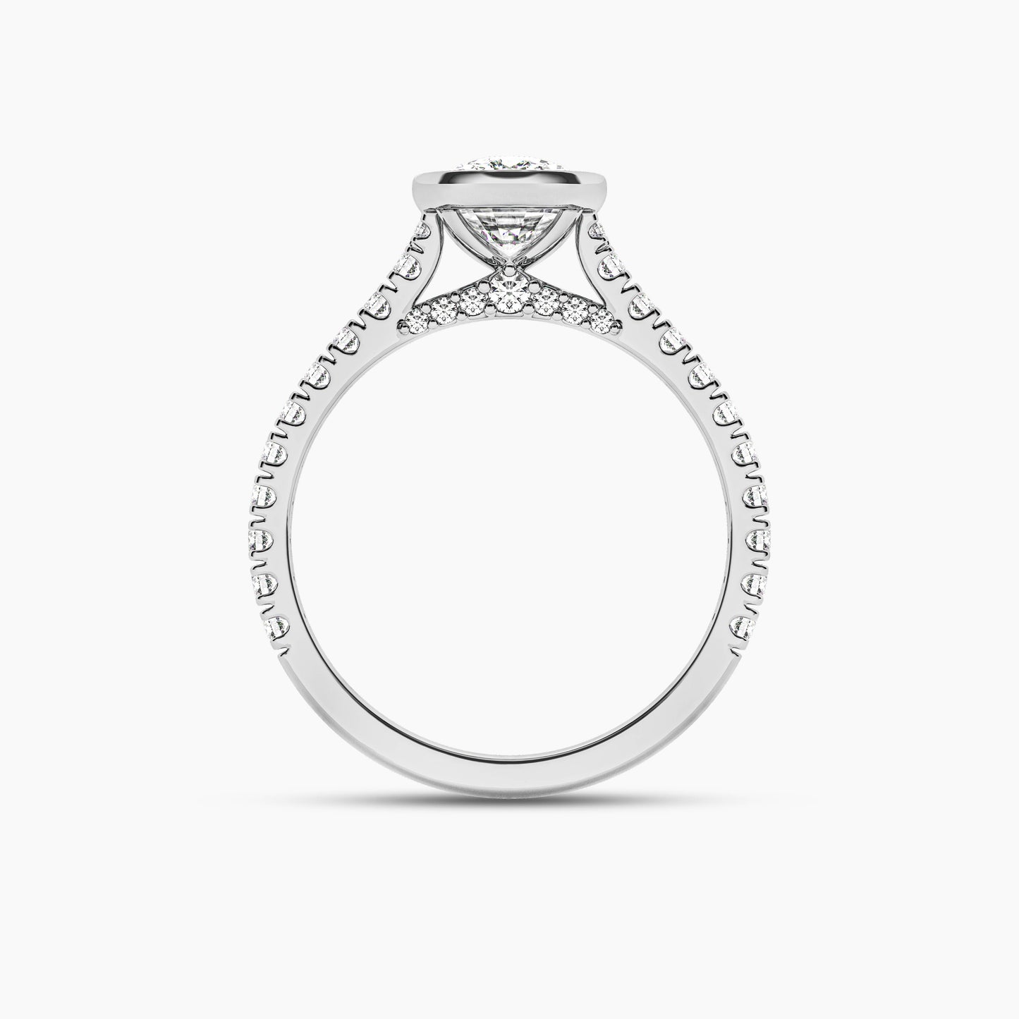 single stone engagement ring​