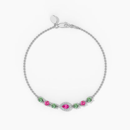 stylish silver bracelet for women