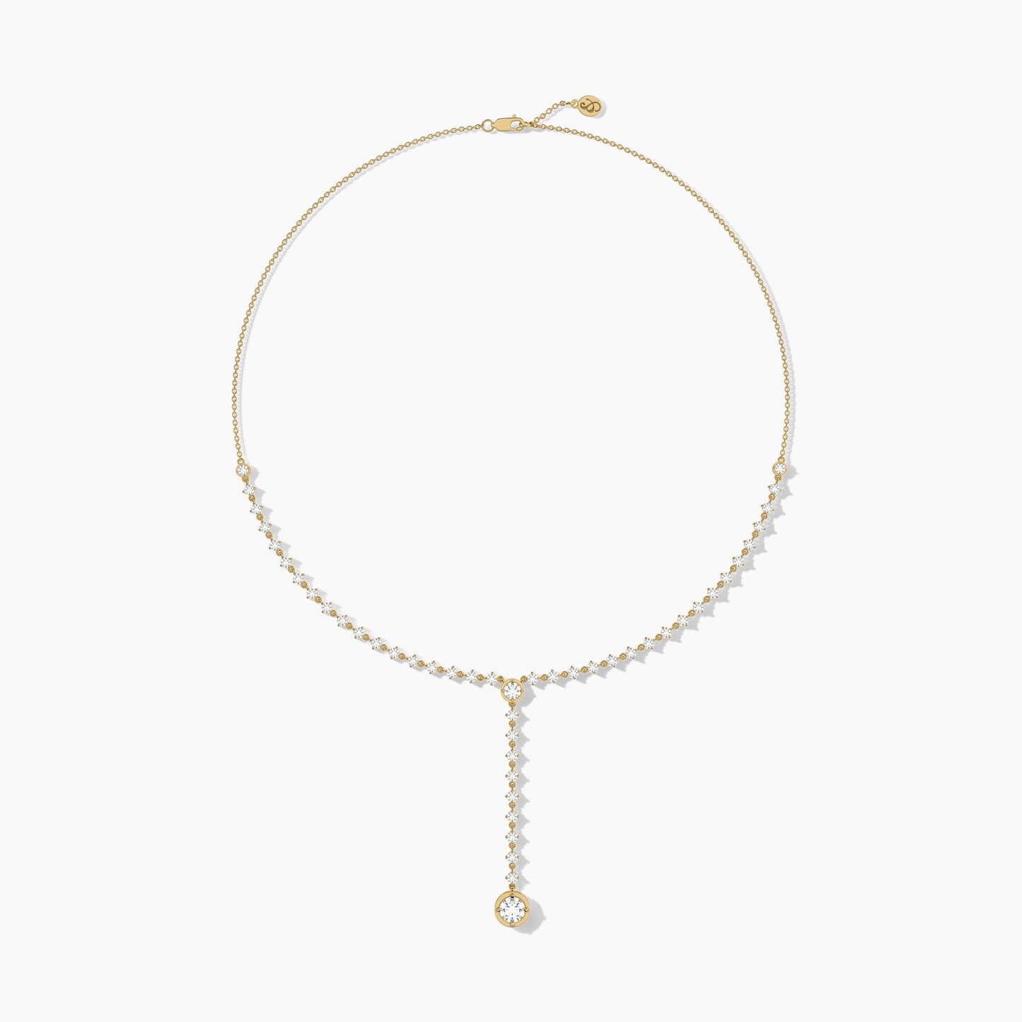 long silver chain with pendant​
