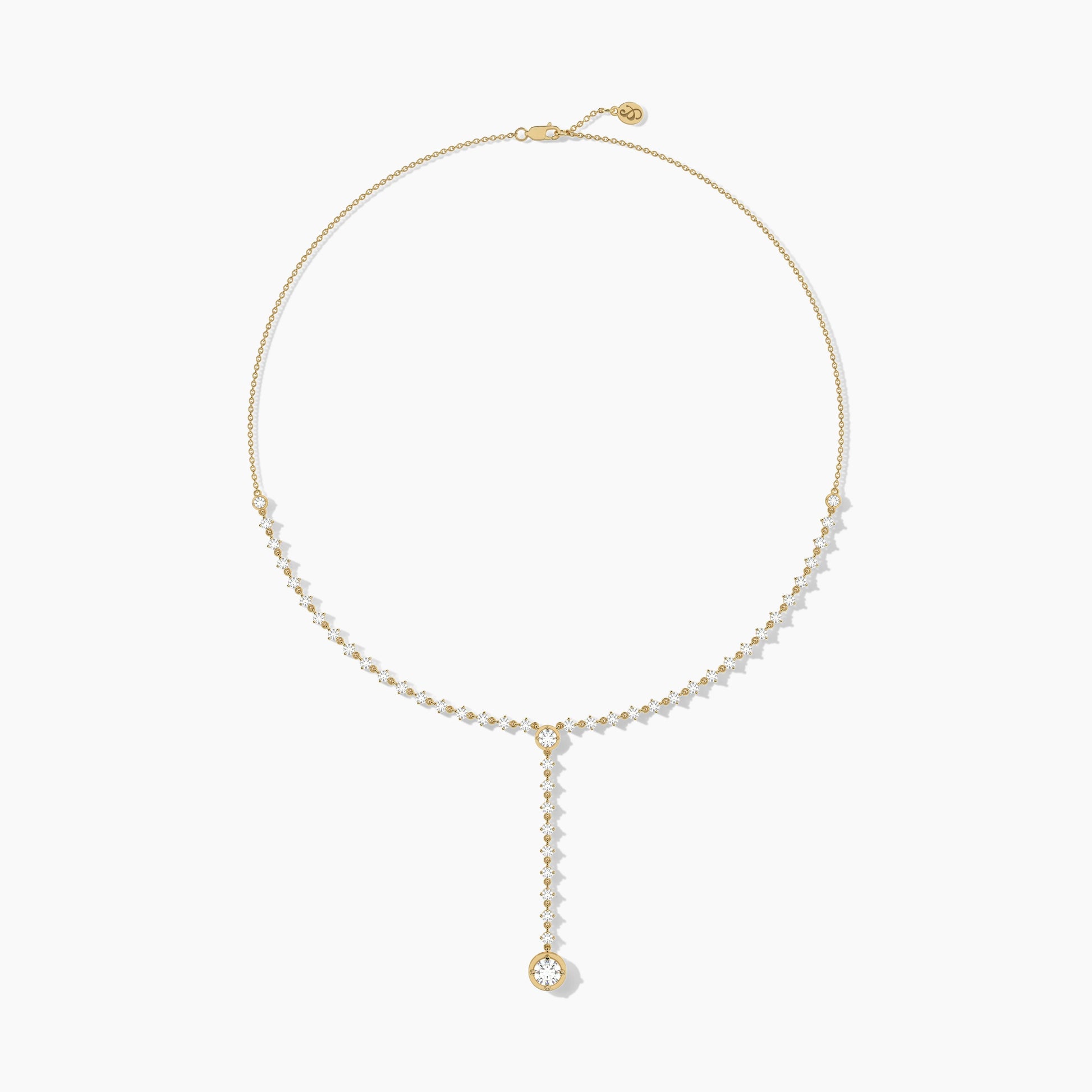long silver chain with pendant​