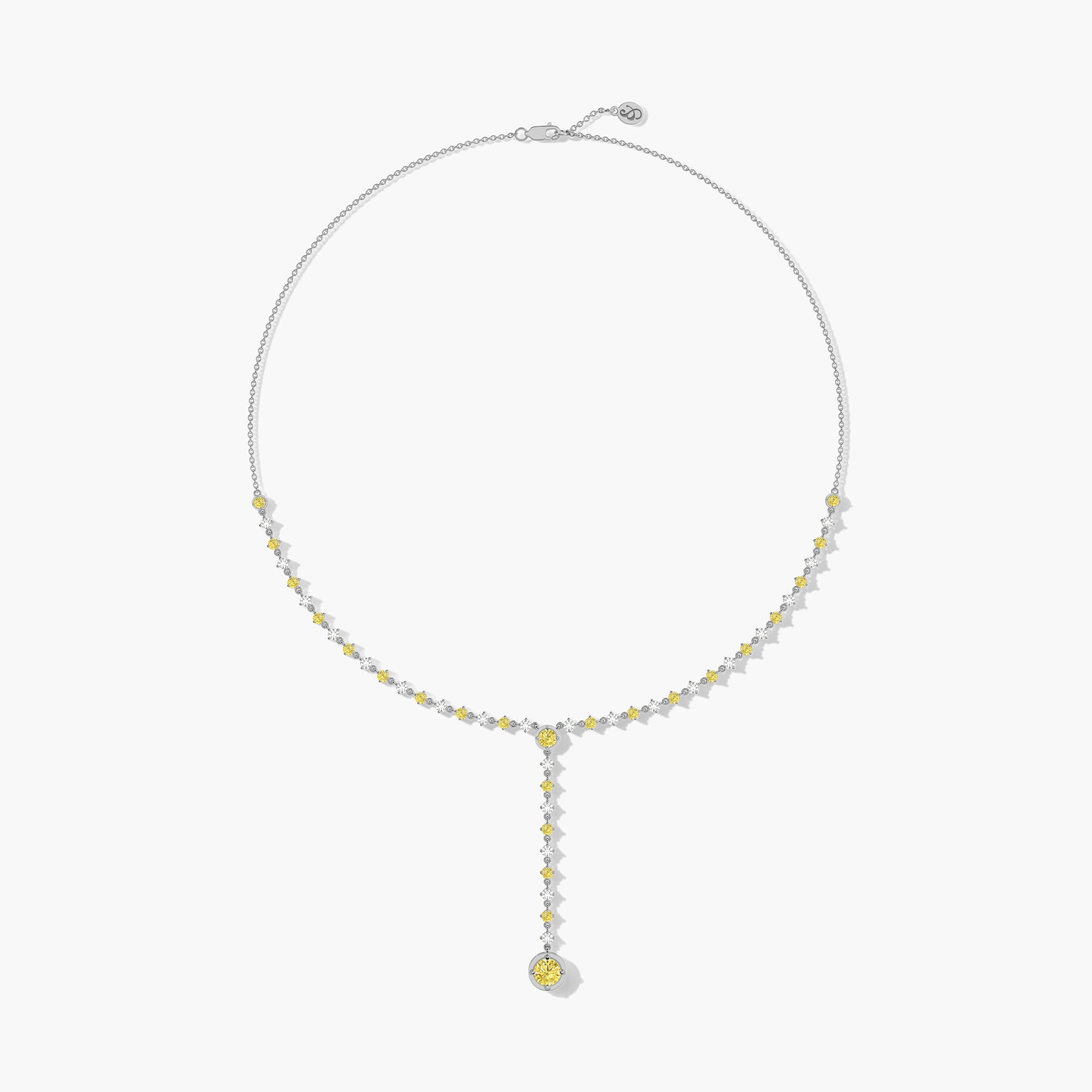 yellow necklace set