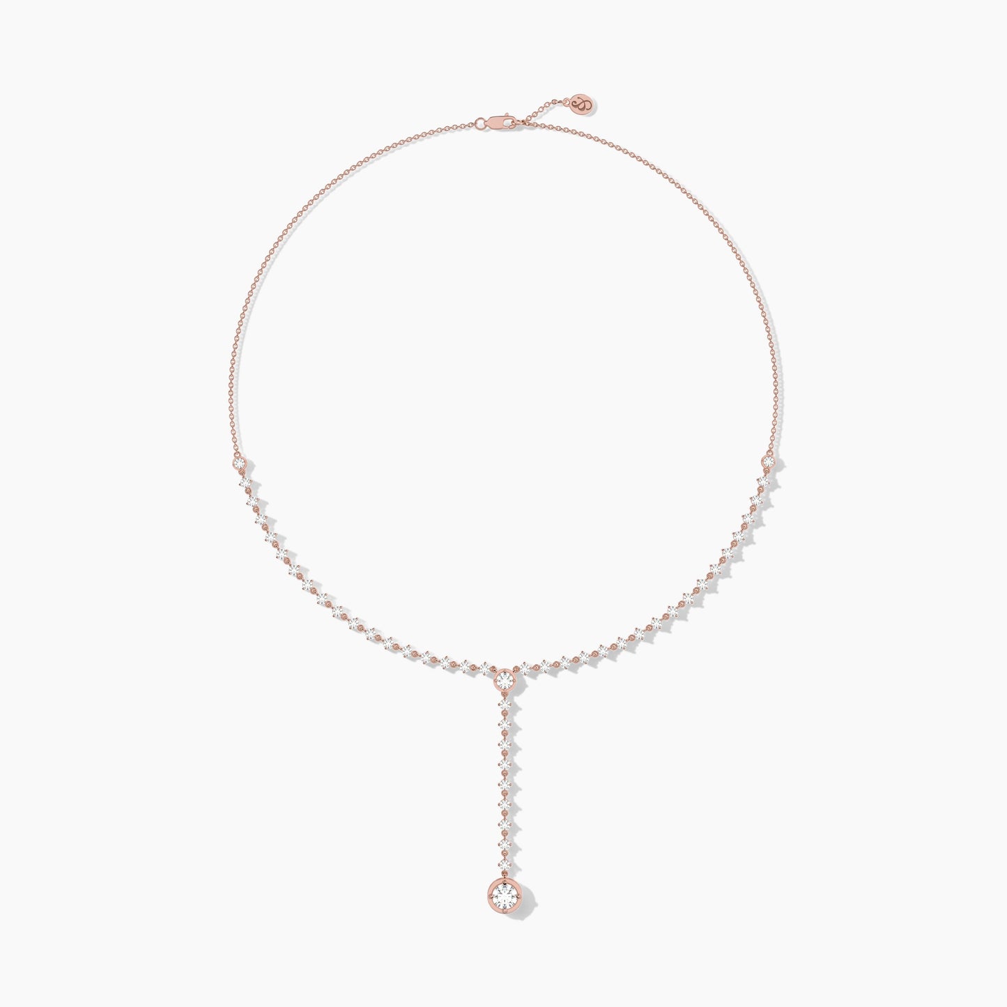 long silver chain with pendant​
