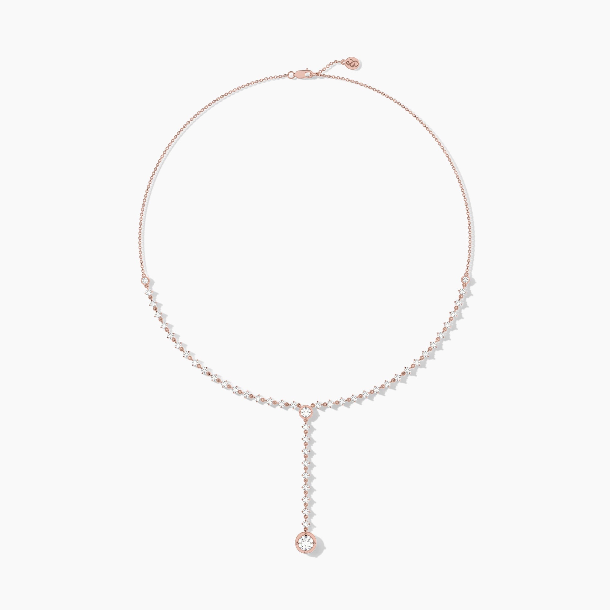 long silver chain with pendant​