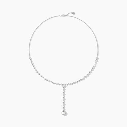 silver plated necklace