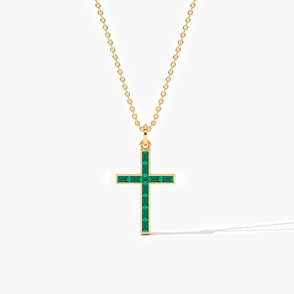 silver cross pendant