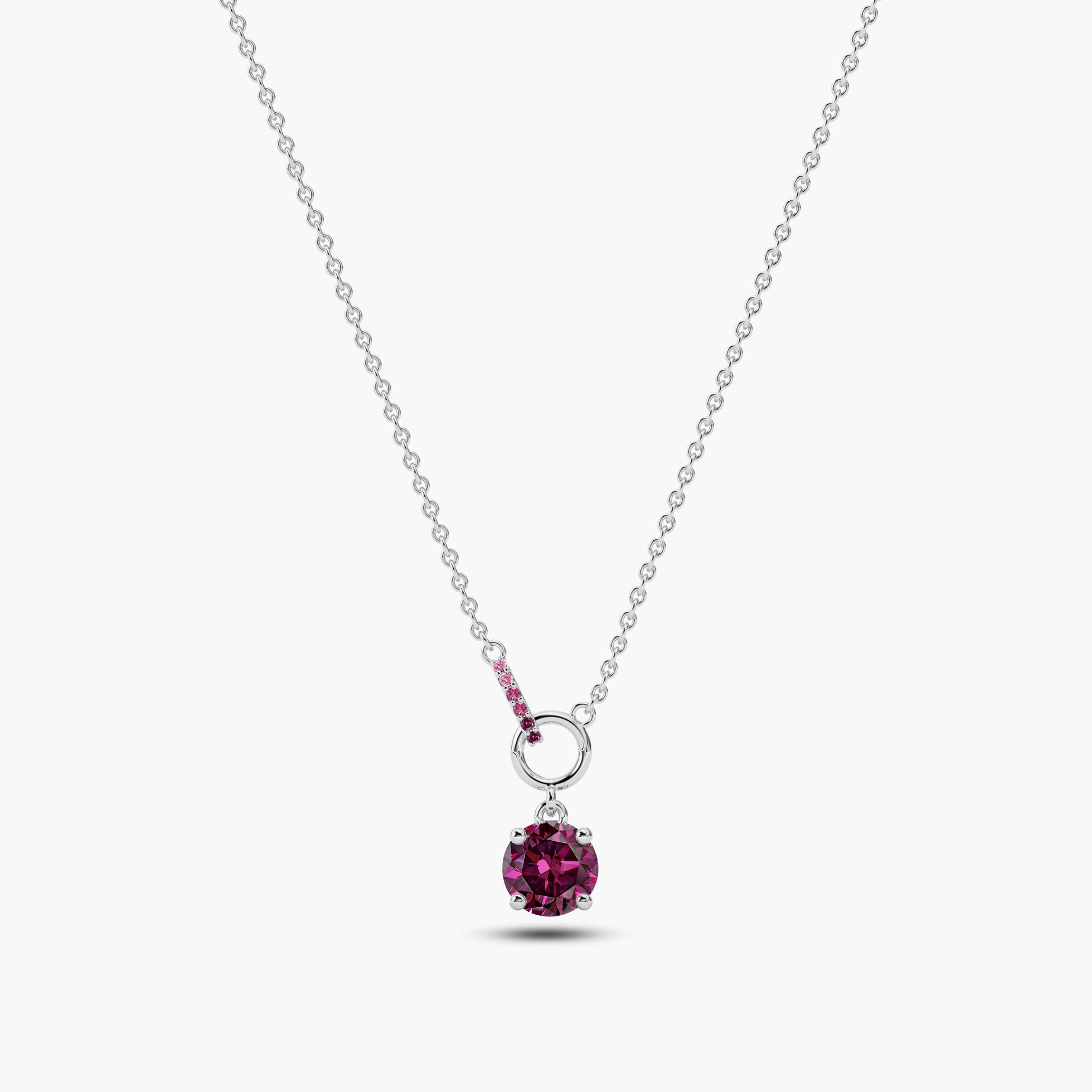 gem pendant​ white  gold