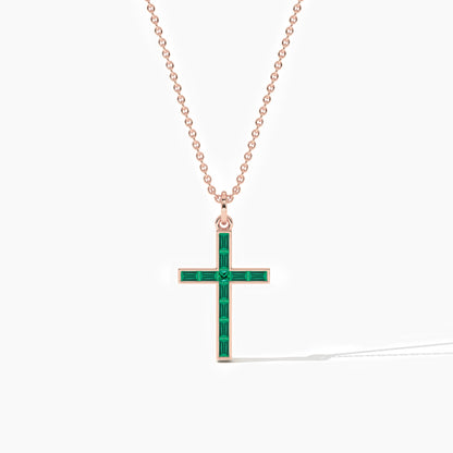 silver cross pendant