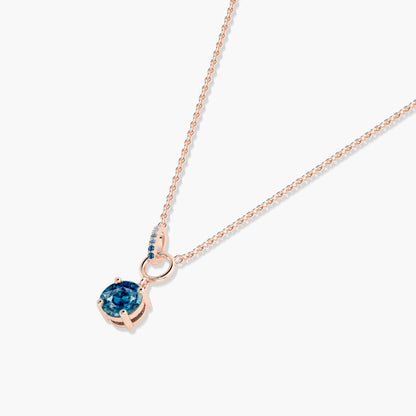 gemstone pendant necklace
