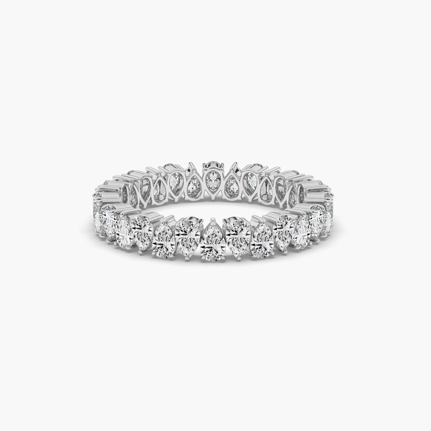 teardrop diamond ring