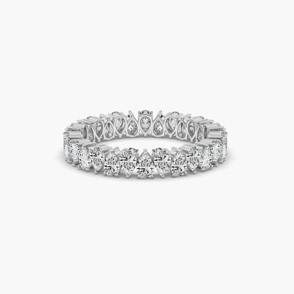 teardrop diamond ring