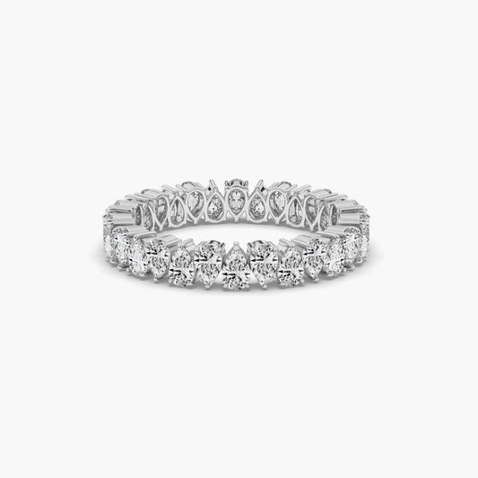teardrop diamond ring