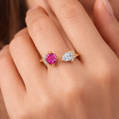 silver engagement rings
