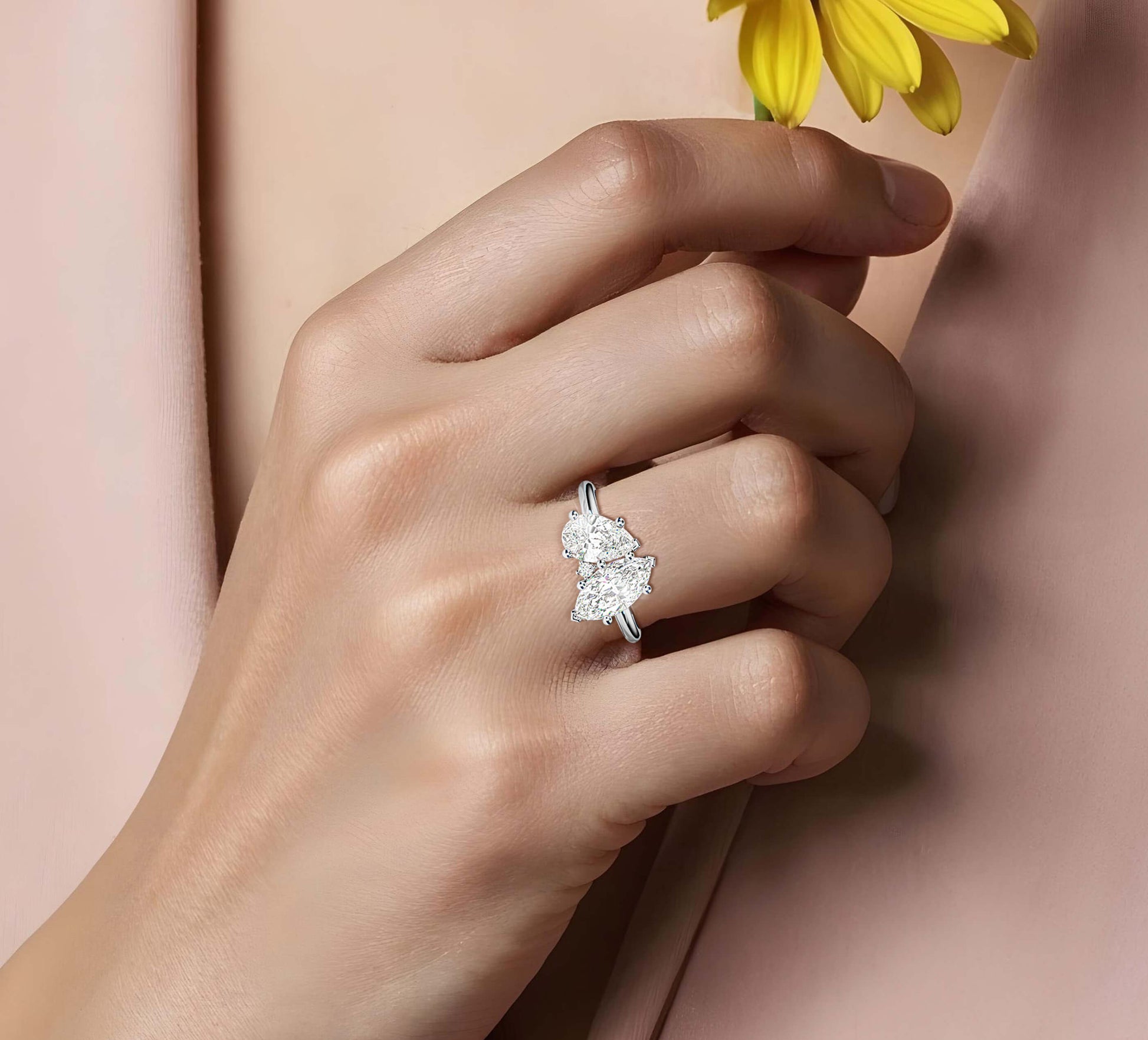 Two diamond ring