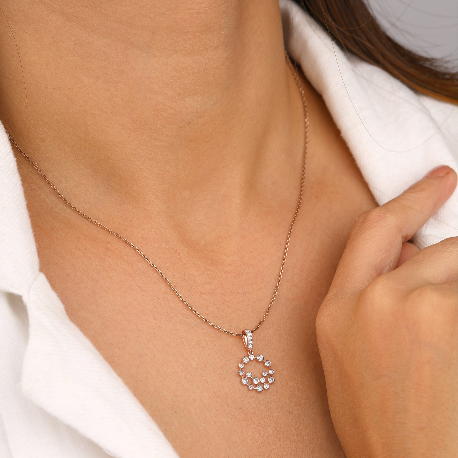 latest diamond pendant sets​
