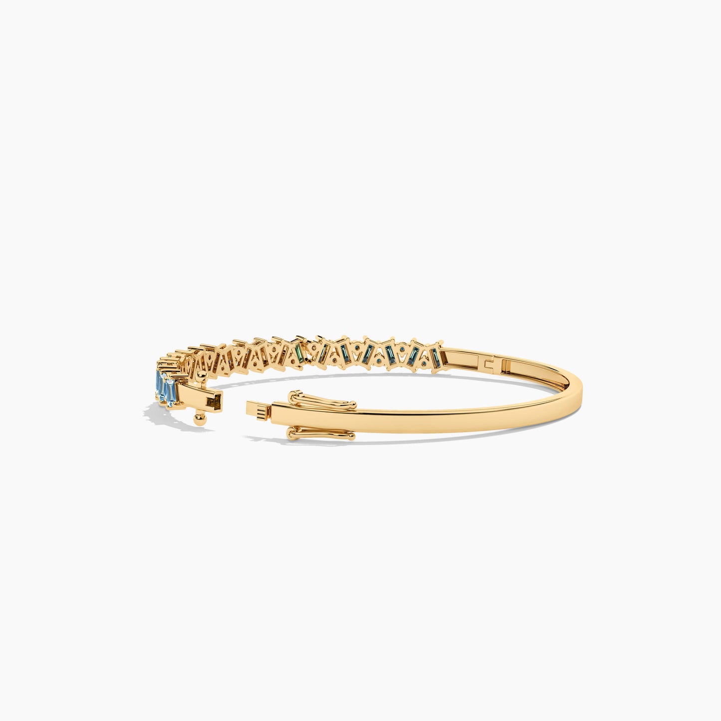 diamond bangle bracelet silver
